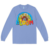 Colony Blue bloom Long Sleeve Tee - NancyCooperArtShop