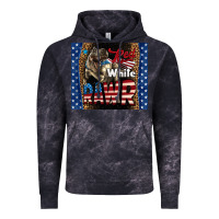 Cloud Black Red White Rawr Dinosaur T-Rex Vintage Hoodie - LillyAllenDesigns