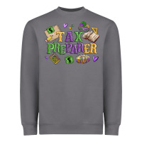 Storm tax preparer Heavyweight Sweatshirt - MaliasSmallBusiness