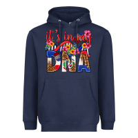 Navy its in my dna dominican republic Heavyweight Hoodie - texasbilliewilder