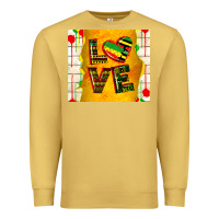 Juneteenth Love Premium Sweatshirt | Teevron
