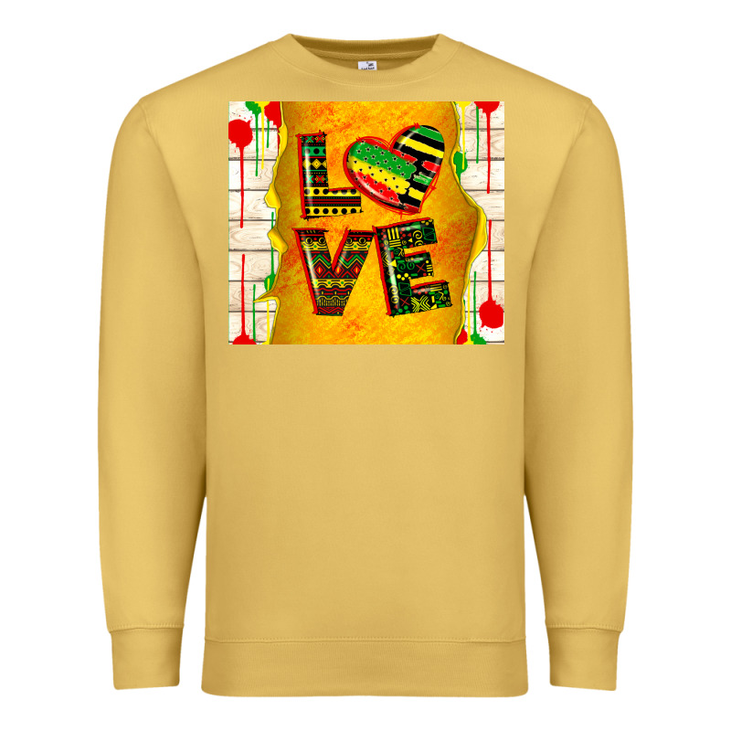 Juneteenth Love Premium Sweatshirt by TumblerDesignByShophia | Teevron