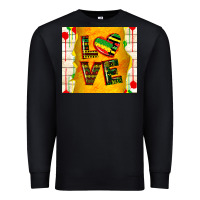Black juneteenth love Premium Sweatshirt - TumblerDesignByShophia