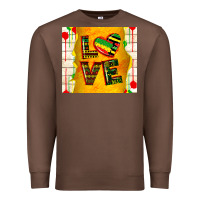 Chestnut juneteenth love Premium Sweatshirt - TumblerDesignByShophia