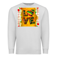 Dove Grey juneteenth love Premium Sweatshirt - TumblerDesignByShophia