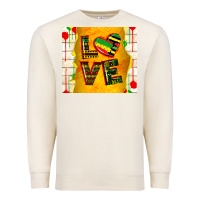 Sandshell juneteenth love Premium Sweatshirt - TumblerDesignByShophia