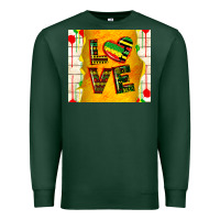 Sports Green juneteenth love Premium Sweatshirt - TumblerDesignByShophia
