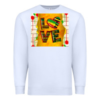 White juneteenth love Premium Sweatshirt - TumblerDesignByShophia