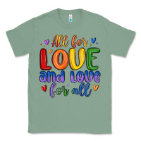 Sage all for love and love for all Classic Tee - MaliasSmallBusiness