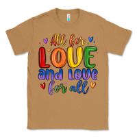 Toasted Coconut all for love and love for all Classic Tee - MaliasSmallBusiness