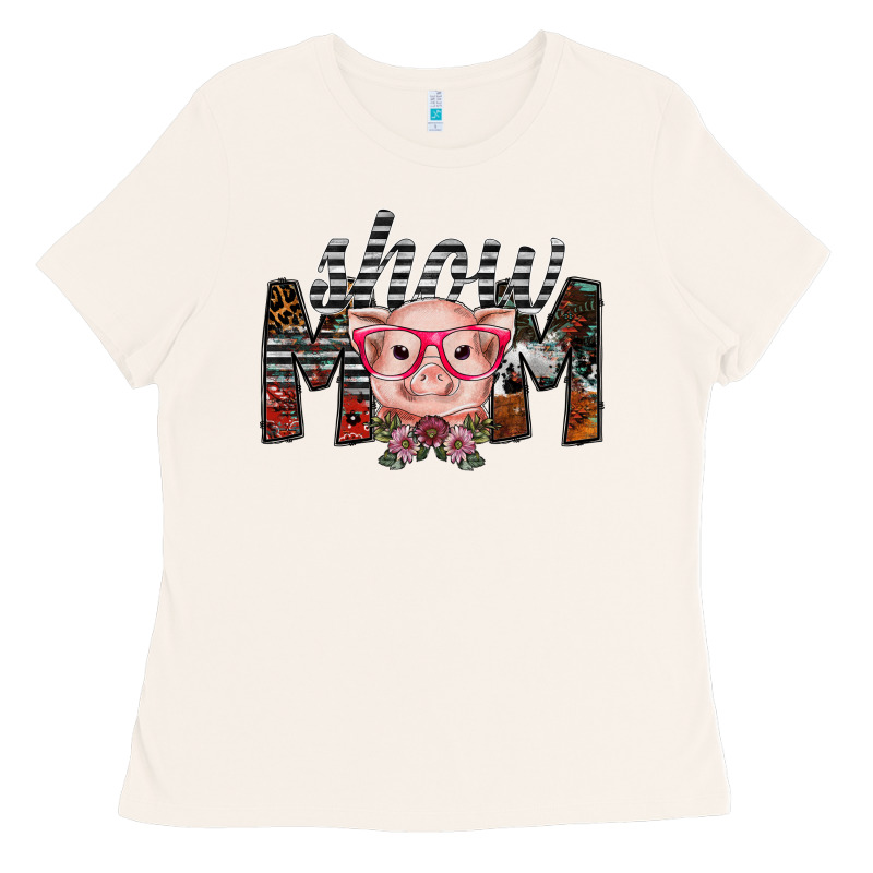 Show Mom Ladies Tee by SublimationCraftShop | Teevron