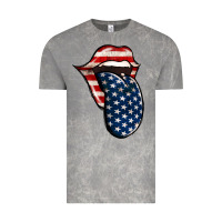 Cloud Rock America 4th Of July Tongue Vintage Tee - Jasminsmagicworld