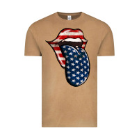 Vintage Camel America 4th Of July Tongue Vintage Tee - Jasminsmagicworld