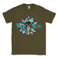 Army Green happy easter sunflower Classic Tee - CowhideDigitalArt