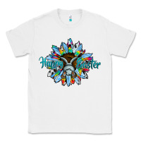 White happy easter sunflower Classic Tee - CowhideDigitalArt