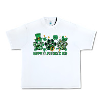 White happy st.patrick's day Urban Heavy Tee - MaliasSmallBusiness