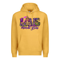 Love Mardi Gras With Gnome Premium Hoodie | Teevron