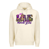 Tofu Love Mardi Gras with gnome Premium Hoodie - HowdyJamesFarm