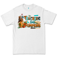 White teaching little pumpkins Premium Tee - AdoDesignShop