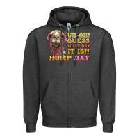 Charcoal Heather guess what day it is hump day camel Zipper Hoodie - BarkalooDesign