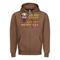 Chestnut guess what day it is hump day camel Zipper Hoodie - BarkalooDesign