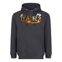 Smoke Fall Teacher Heavyweight Hoodie - NancyCooperArtShop