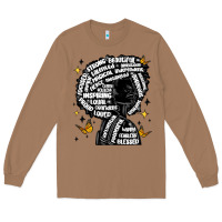 Toasted Coconut black woman quotes Long Sleeve Tee - MaliasSmallBusiness