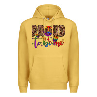 Antique Gold proud to be me Premium Hoodie - JahusDesignShop