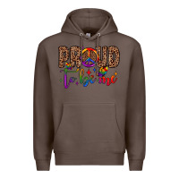 Coffee proud to be me Premium Hoodie - JahusDesignShop