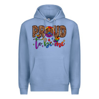 Colony Blue proud to be me Premium Hoodie - JahusDesignShop