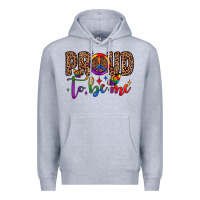 Heather Grey proud to be me Premium Hoodie - JahusDesignShop