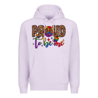 Lilac proud to be me Premium Hoodie - JahusDesignShop