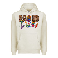 Oatmeal Heather proud to be me Premium Hoodie - JahusDesignShop