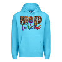 Ocean Blue proud to be me Premium Hoodie - JahusDesignShop