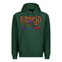 Sports Green proud to be me Premium Hoodie - JahusDesignShop