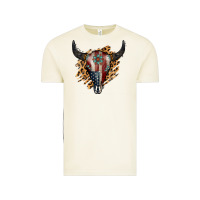 Vintage Arctic American Bull Skull Vintage Tee - Jasminsmagicworld