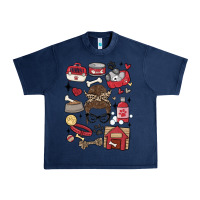 Navy can't talk right now i'm busy doing dog mom Urban Heavy Tee - MaliasSmallBusiness