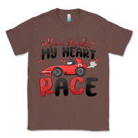 Chestnut you make my heart race valentine's day Classic Tee - MaliasSmallBusiness