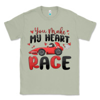 Matcha you make my heart race valentine's day Classic Tee - MaliasSmallBusiness