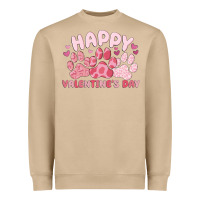 Mushroom happy valentine's day Heavyweight Sweatshirt - MaliasSmallBusiness