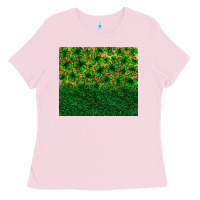Bubblegum Pink St. patrick's Day shamrock leopard  tumbler Ladies Tee - Neo Western