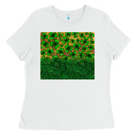 White St. patrick's Day shamrock leopard  tumbler Ladies Tee - Neo Western
