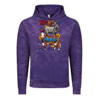 Cloud Purple red white moo farm animals 4th of july Vintage Hoodie - LillyAllenDesigns