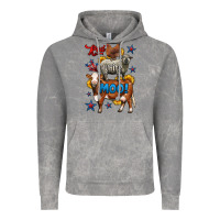 Cloud Rock red white moo farm animals 4th of july Vintage Hoodie - LillyAllenDesigns