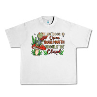 Lunar Rock if my book is open your mouth should be closed malia Urban Heavy Tee - MaliasSmallBusiness