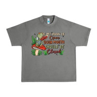 Tornado if my book is open your mouth should be closed malia Urban Heavy Tee - MaliasSmallBusiness