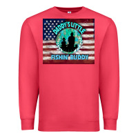 Cardinal daddy's little fishin buddy Premium Sweatshirt - TumblerDesignByShophia