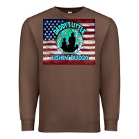 Chestnut daddy's little fishin buddy Premium Sweatshirt - TumblerDesignByShophia