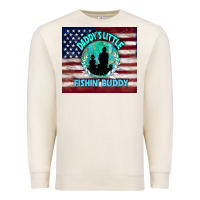 Sandshell daddy's little fishin buddy Premium Sweatshirt - TumblerDesignByShophia