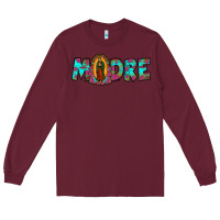 Burgundy our lady of guadalupe madre Long Sleeve Tee - JahusDesignShop